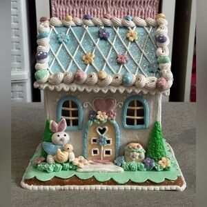 Easter Gingerbread House